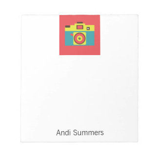 Bloc De Notas Fun colorido CMYK Lomo Camera Photographer