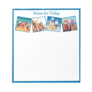 Bloc De Notas Fun Family Photos Blue Notes for Today