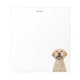 Bloc De Notas Funny Labrador Recuperador Perro Nombre Personaliz