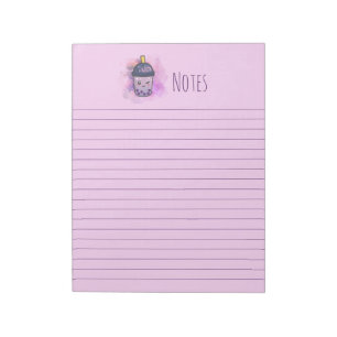 Bloc De Notas Galaxia Boba Tea Stationery Tear Away Notepad
