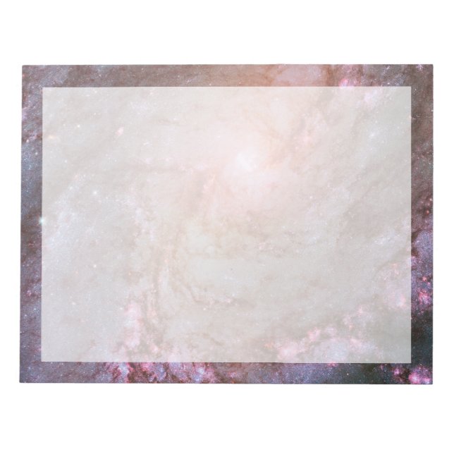 Bloc De Notas Galaxia espiral M83, Ablaze Con Formación Estrella (Frente)