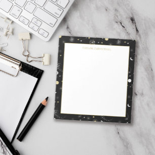 Bloc De Notas Galaxias y estrellas - Añadir nombre