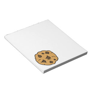 Bloc De Notas Galleta De Chocolate Gigante De Postre De Dibujos 