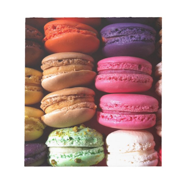 Bloc De Notas galletas de macaron (Frente)