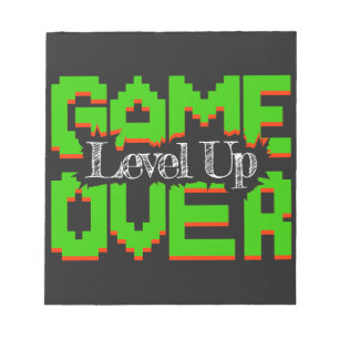 Bloc De Notas Game Over, Revivir Juegos Antiguos y Subir de Nive