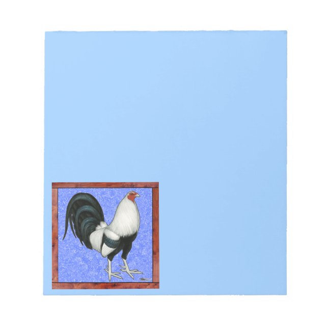 Bloc De Notas Gamecock con marco (Frente)