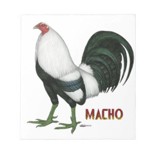 Bloc De Notas Gamecock Macho Duckwing