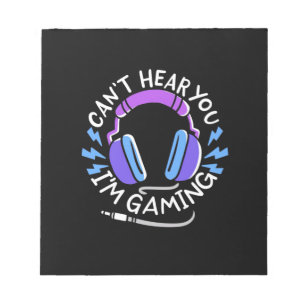 Bloc De Notas Gamer I Am Gaming