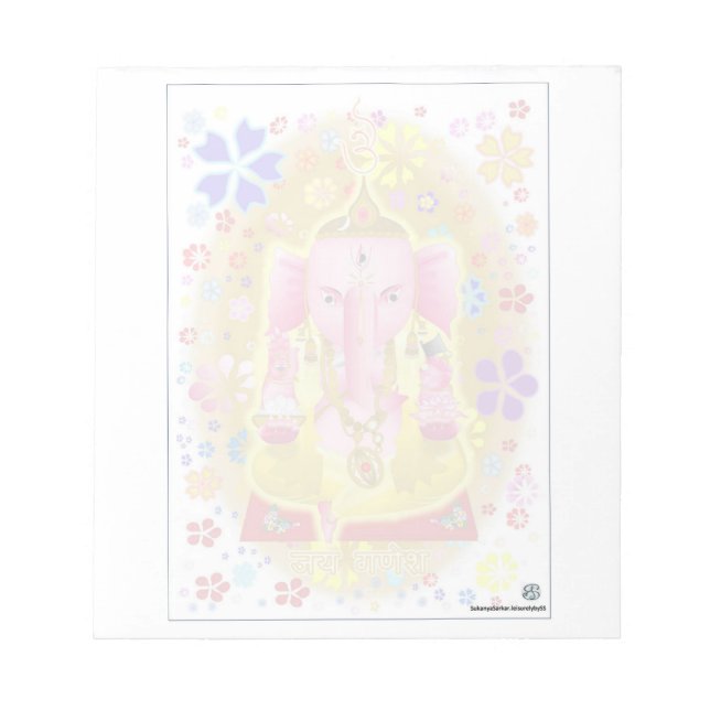 Bloc De Notas Ganpati Notepad (Frente)