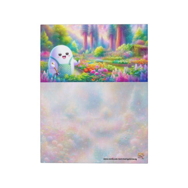 Bloc De Notas Gardening Ghost Notepad (Lado Izquierdo)