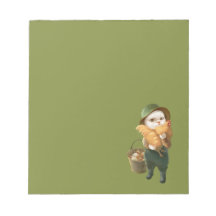 Gato Adorable con Hen en la Granja