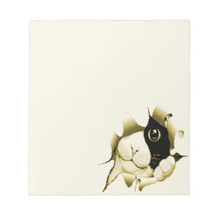 Bloc De Notas Gato curioso