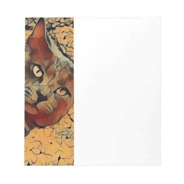 Bloc De Notas Gato misterioso (Frente)