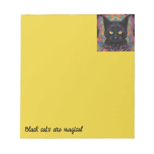 Bloc De Notas gato negro