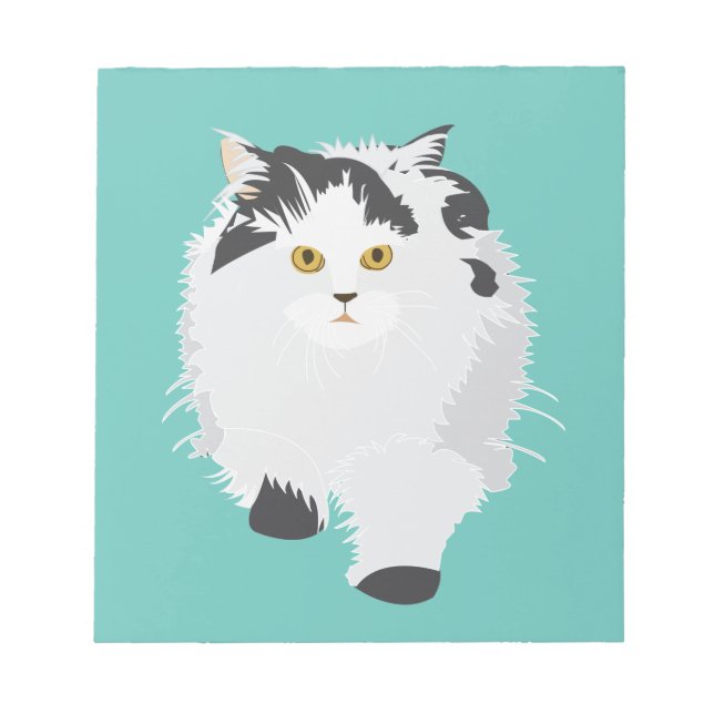 Bloc De Notas Gato Persa Gatito  (Frente)