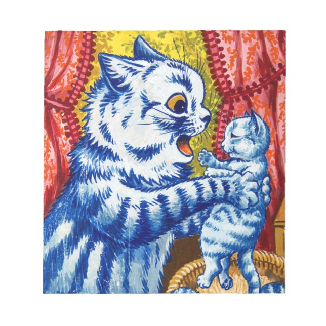 Bloc De Notas Gato y sus gatitos (Frente)