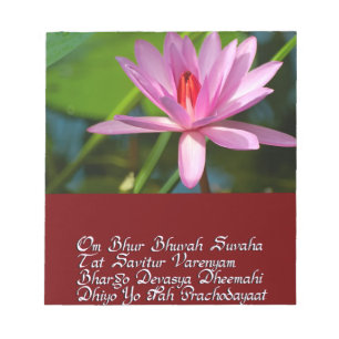 Bloc De Notas Gayatri mantra
