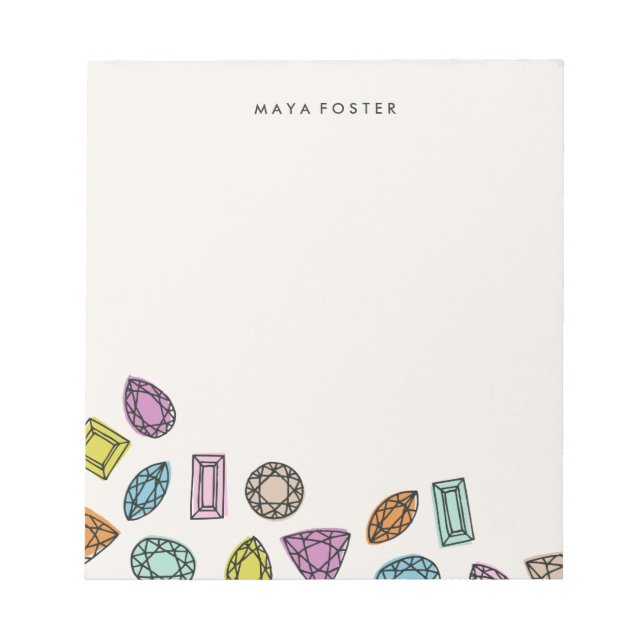 Bloc De Notas Gems Notepad - Ivory (Frente)