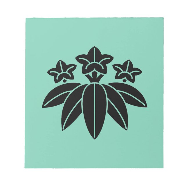 Bloc De Notas Genciana al estilo bambú (Frente)