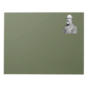 Bloc De Notas General Robert E. Lee Army Green
