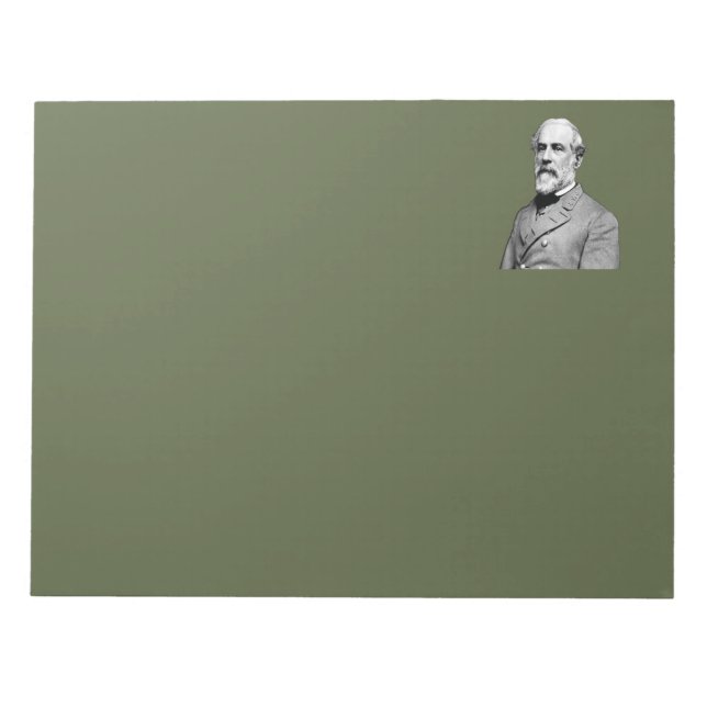 Bloc De Notas General Robert E. Lee Army Green (Frente)