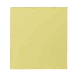 Bloc De Notas Gentle Warm Yellow - Minimalist Notepad