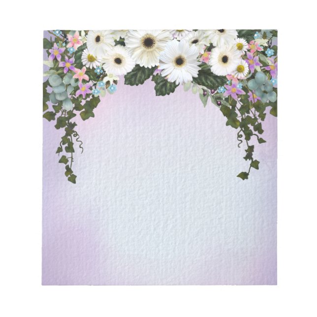 Bloc De Notas Gerbera Daisies (Frente)