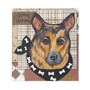 BLOC DE NOTAS GERMAN SHEPHERD