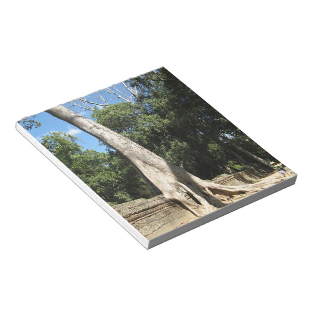 Bloc De Notas Gigante Banyan Tree ... Templo Ta Prohm, Camboya (Lado Derecho)