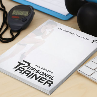 Bloc De Notas Gimnasio de entrenador personal Personalizado