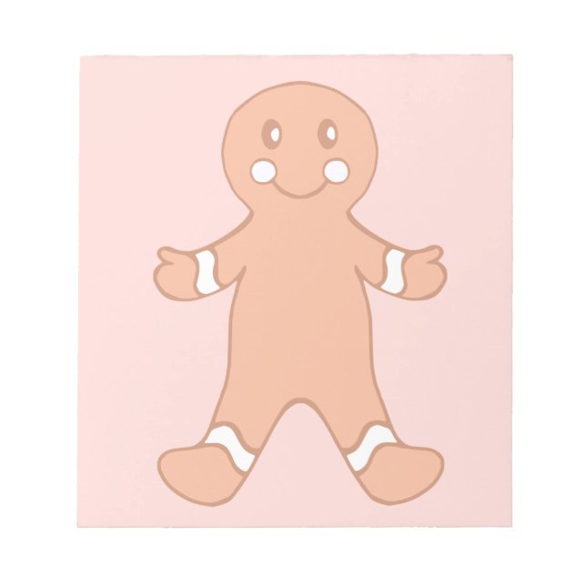 Bloc de notas Gingerbread (Frente)