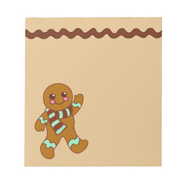 Bloc de notas Gingerbread (Frente)