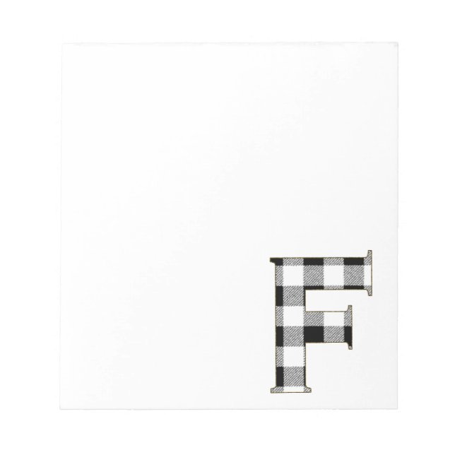 Bloc De Notas Gingham Check F (Frente)