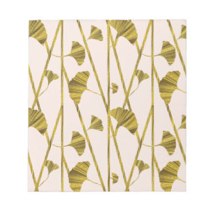 Bloc De Notas ginkgo de oro
