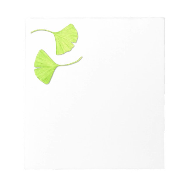 Bloc De Notas Ginkgo deja Notepad (Frente)