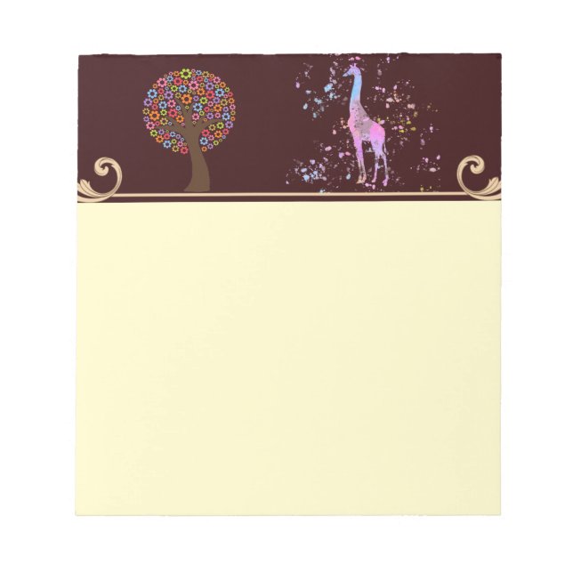 Bloc De Notas Giraffe (Frente)