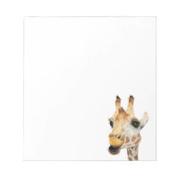 Giraffe Animal Aovers Watercolor Art