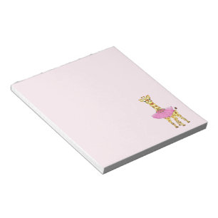 Bloc De Notas Giraffe en Tutu