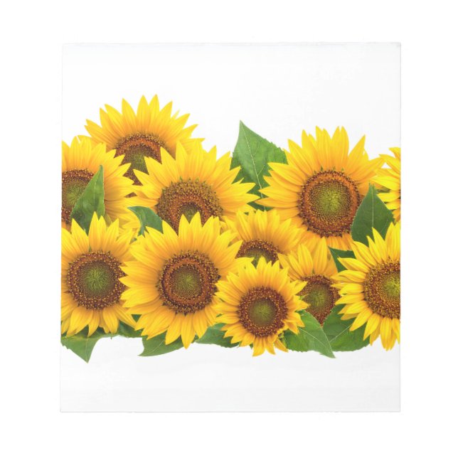 Bloc De Notas Girasoles (Frente)