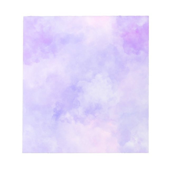 Bloc De Notas Girly Purple Pink Tie Dye (Frente)