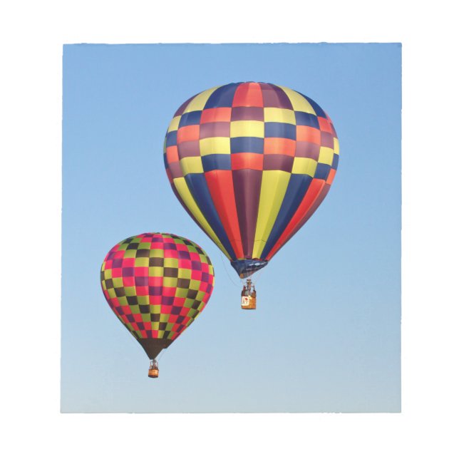 Bloc De Notas Globos de aire caliente (Frente)