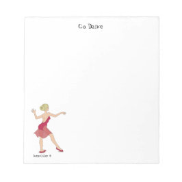 Bloc De Notas Go Dance Note Pad