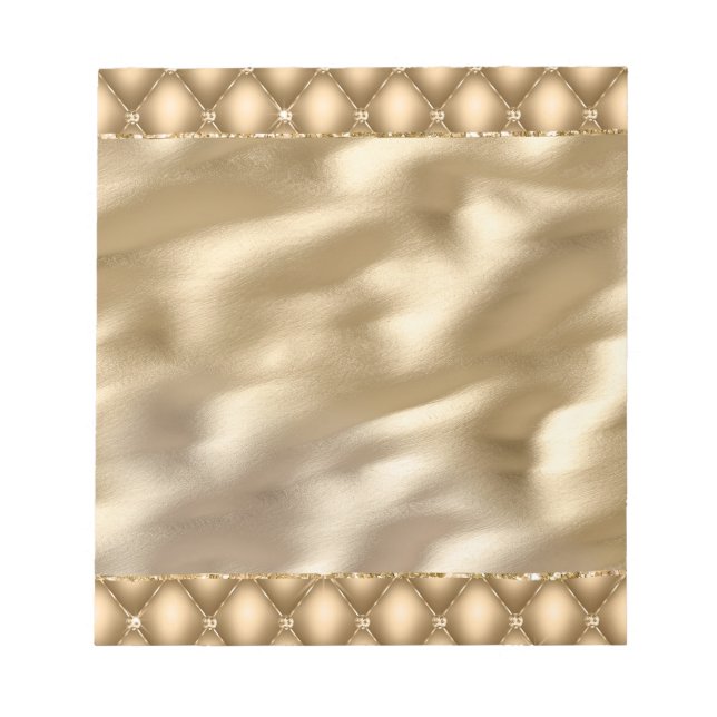 Bloc De Notas Gold Glam Glitzy Jewel (Frente)