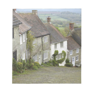 Bloc De Notas Gold Hill, Shaftesbury, Dorset, Inglaterra, Unido