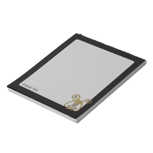 Bloc De Notas Golden Lyre (Lado Izquierdo)