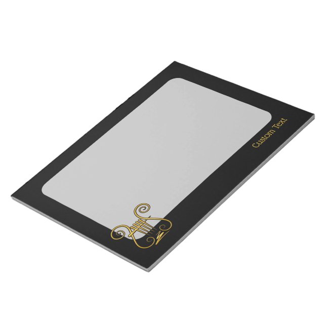 Bloc De Notas Golden Lyre (Lado Derecho)