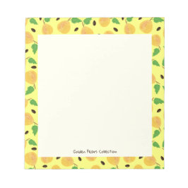 Bloc De Notas Golden Pears Collection Yellow Bright