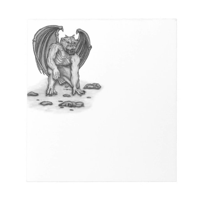 Bloc De Notas Golem Gargoyle (Frente)