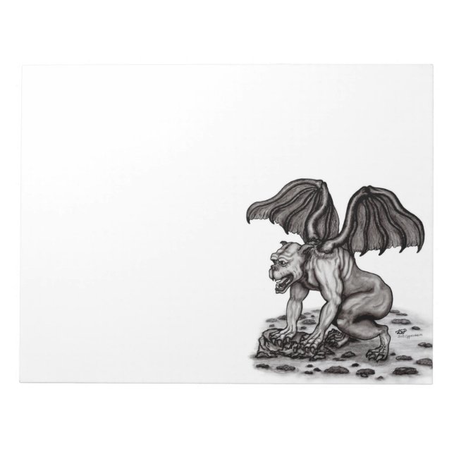 Bloc De Notas Golem Gargoyle (Frente)