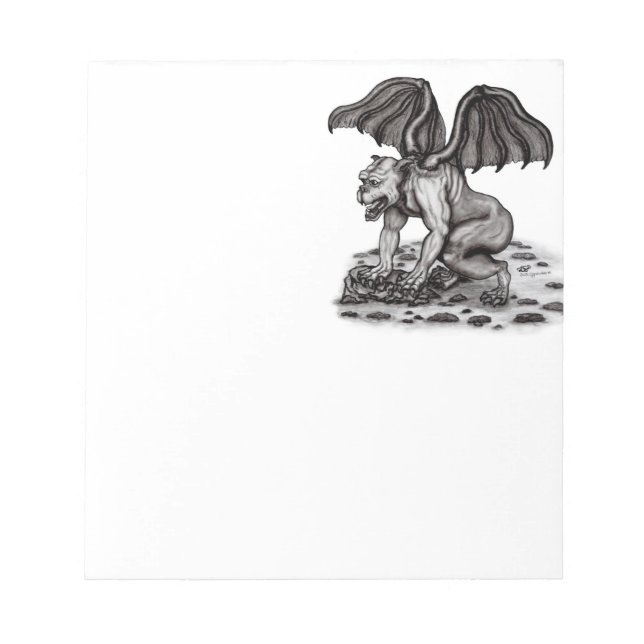 Bloc De Notas Golem Gargoyle (Frente)